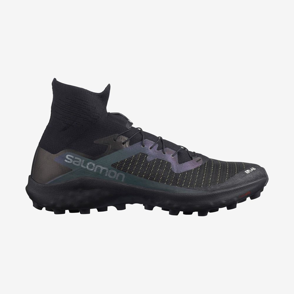 Zapatillas Trail Running Salomon Hombre Negras - Salomon Argentina S/LAB CROSS 2,712895-USC